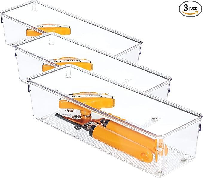 iDesign - 52930 EMW6134167, Medium, Clear (Pack of 3)