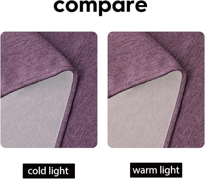 Artoid Mode Purple Table Runner, Seasonal Summer Washable Kitchen Dining Table Decoration for Home Party Decor 13x120 Inch