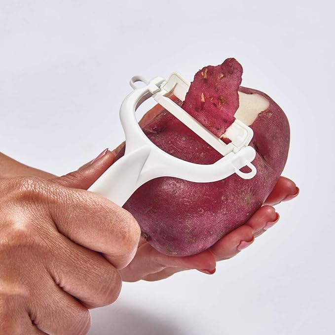 Kyocera Advanced Ceramic Horizontal Y Peeler, White