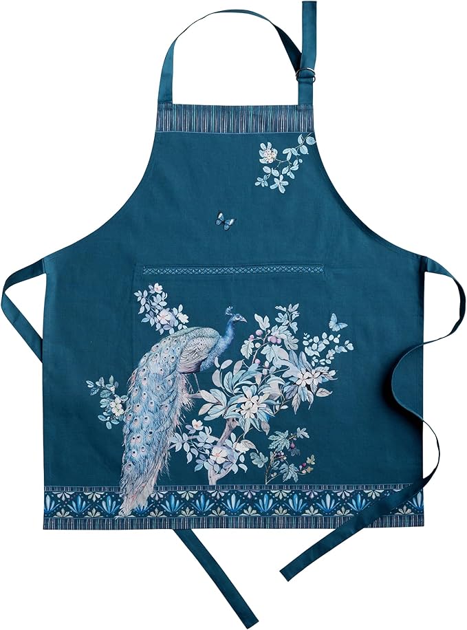 Maison d' Hermine 100% Cotton Apron for women with Pocket Kitchen Chef Apron for Men Cooking Mothers Day Gifts