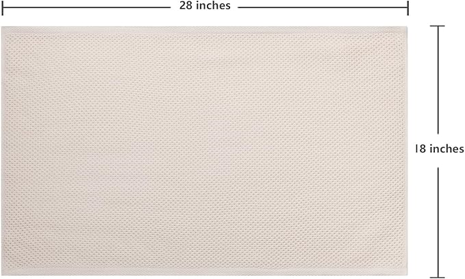joybest Cotton Kitchen Towels, 4-Pack Waffle Weave Ultra Soft Absorbent Dish Towels Quick Drying Dish Cloths, 18 in x 28 in, Beige