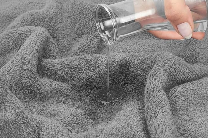 Cinara Bed & Bath Premium 100% Cotton Hand Towels – Soft, Quick Dry & Highly Absorbent – 16x27 Inches, Pack of 24 – Ideal for Bathroom, Salon, Gym, Spa & Everyday Use – Light Grey