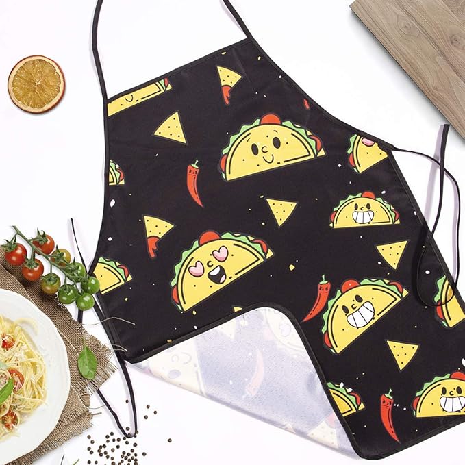 Funny Apron for Men Women Baking Gardening Sewing BBQ Waterproof Cute Gifts