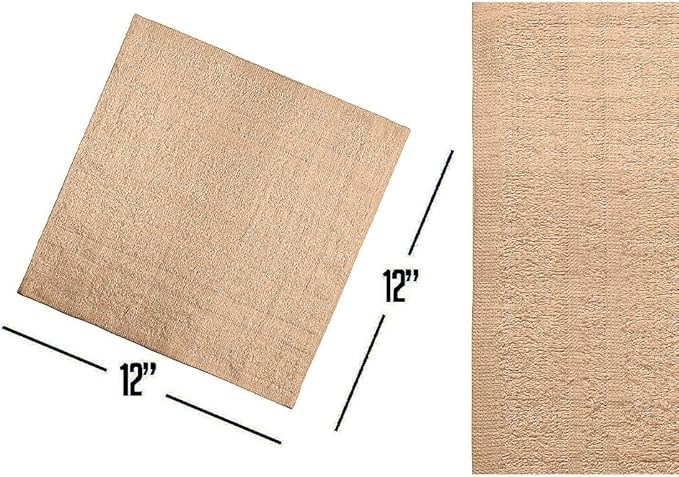 100% Cotton Washcloths 60 Pack|700 GSM|Soft Face & Body Washcloths|Highly Absorbent|12 x 12 Inches|Coffee