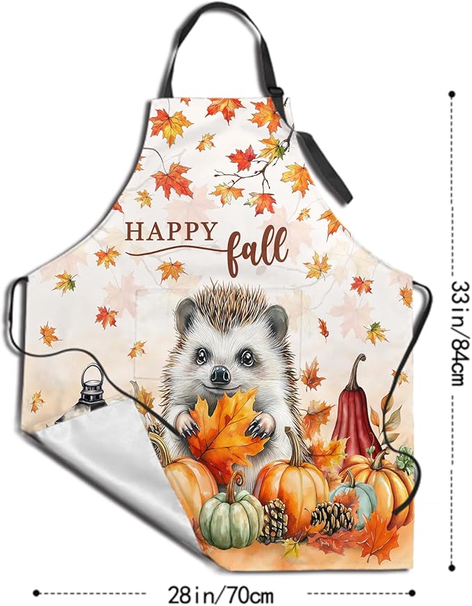Funny Apron Polyester Grooming Aprons with Pocket for Cooking Kitchen Grilling Adults