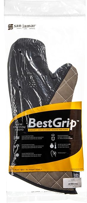 San Jamar 810CM17 Bestgrip Conventional Oven Mit