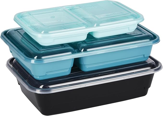 GoodCook Meal Prep 60-Piece Container Set, Made Without BPA