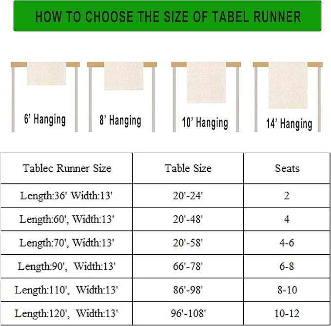 Cow Print Table Runner, Rustic Country Farmhouse Animal Fur Skin Western Farm Brown Cowhide Print Dinner Runner for Home Kitchen Dining Table Decoration 13"x108"