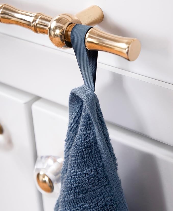 All-Clad Solid Kitchen Towels, 2-Pack, Indigo
