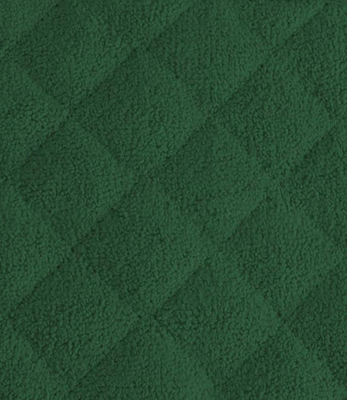 DII Basic Terry Collection 100% Cotton Quilted, Oven Mitt, Dark Green, 2 Piece