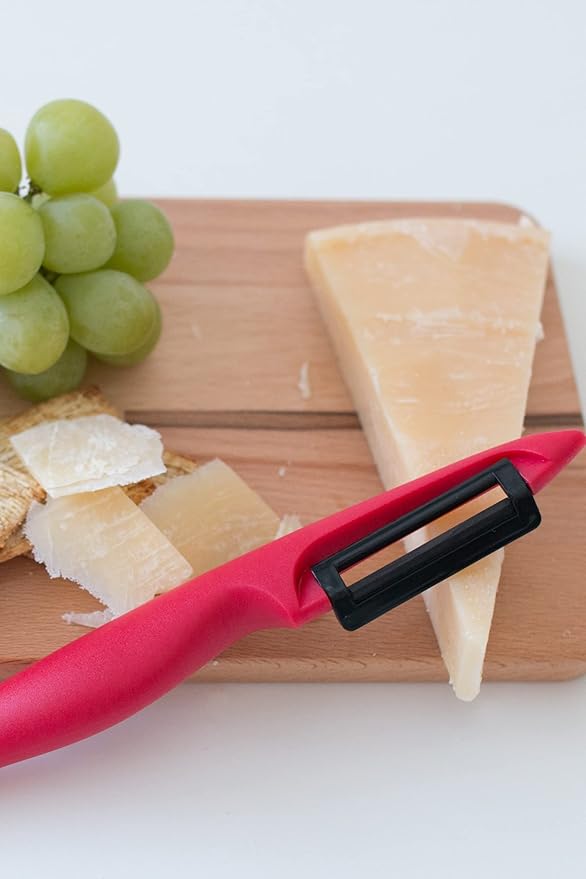 Best Vegetable Peeler : Ceramic Peeler, Red Veggie Peeler by Cestari Kitchen, Limited Edition