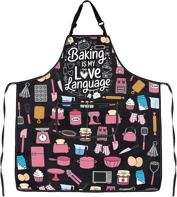 WSNANG Funny Baking Aprons with Pockets In My Baking Era Apron Bakers Gifts Pastry Chef Gift