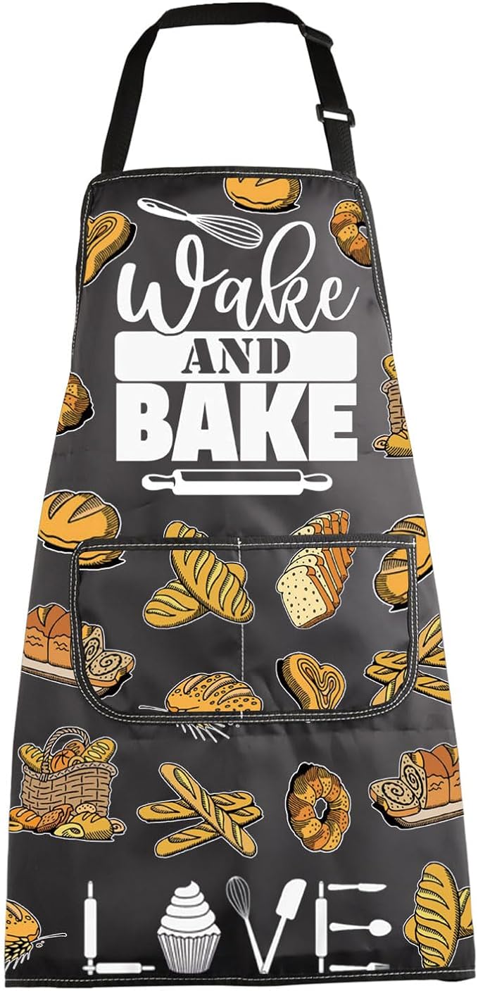 MBMSO Baking Apron the Secret Ingredient is Always Love Apron Baker Gifts Baking Cooking Gifts for Bake Lover Kitchen Apron