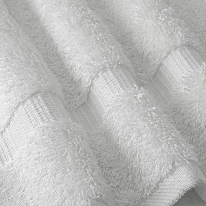 Chakir Turkish Linens | Hotel & Spa Quality 100% Cotton Premium Turkish Towels | Soft & Absorbent (12-Piece Washcloths, White)