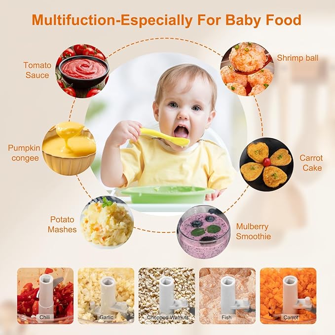 Manual Food Processor Vegetable Chopper, Portable Hand Pull String Garlic Mincer Onion Cutter for Veggies, Ginger, Fruits, Nuts, Herbs, etc.,500ml