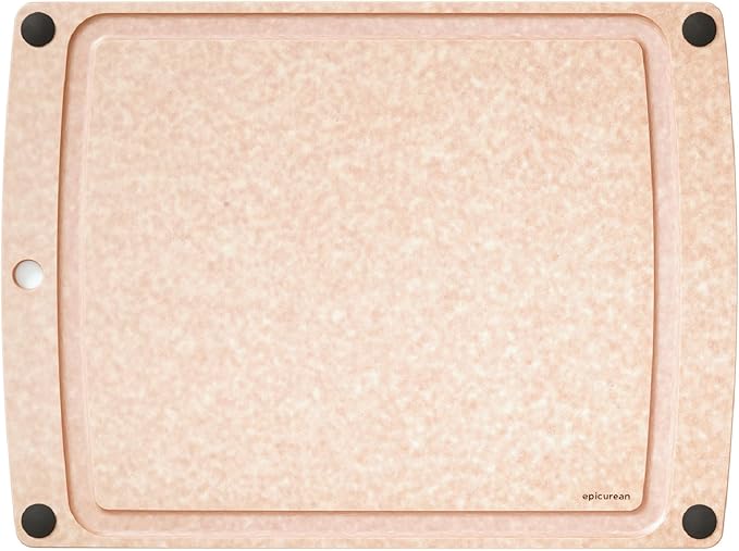 Epicurean All-in-One 19.5" × 14.5" Cutting Board, Natural