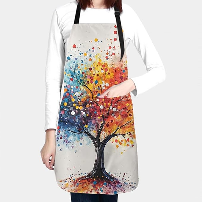 Imiss Waterproof Stain-Resistant Cooking Chef Aprons for Grill BBQ Baking 27 X 31 Inch