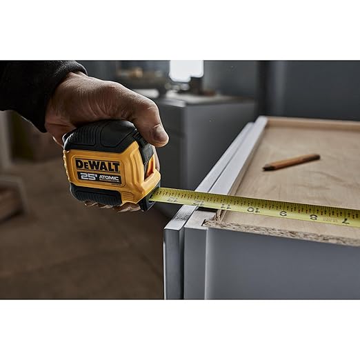 DEWALT Atomic Compact Series 25 ft. Tape Measure (DWHT38125S) (Pack of 2)