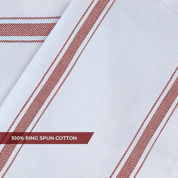 Avalon Kitchen Dish Towels Set (Value Pack of 30) Size 15x25 Inch, 100% Cotton Soft & Absorbent Kitchen Towels, Tea Towels, Reusable Cleaning Cloths for Household Cleaning (Multi)