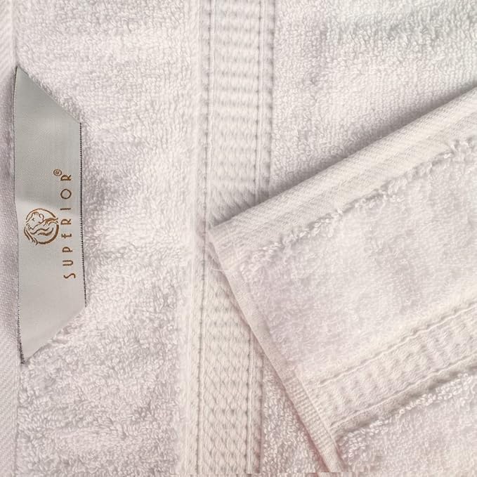 SUPERIOR Egyptian Cotton Pile 3 Piece Towel Set, Includes 1 Bath, 1 Hand, 1 Face Towel/Washcloth, Ultra Soft Luxury Towels, Thick Plush Essentials, Guest Bath, Spa, Hotel Bathroom, Cream