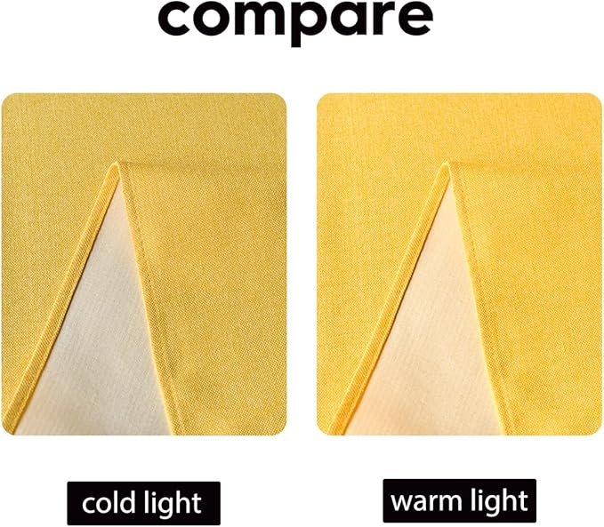 Artoid Mode Yellow Table Runner, Seasonal Summer Fall Washable Kitchen Dining Table Decoration for Home Party Decor 13x48 Inch