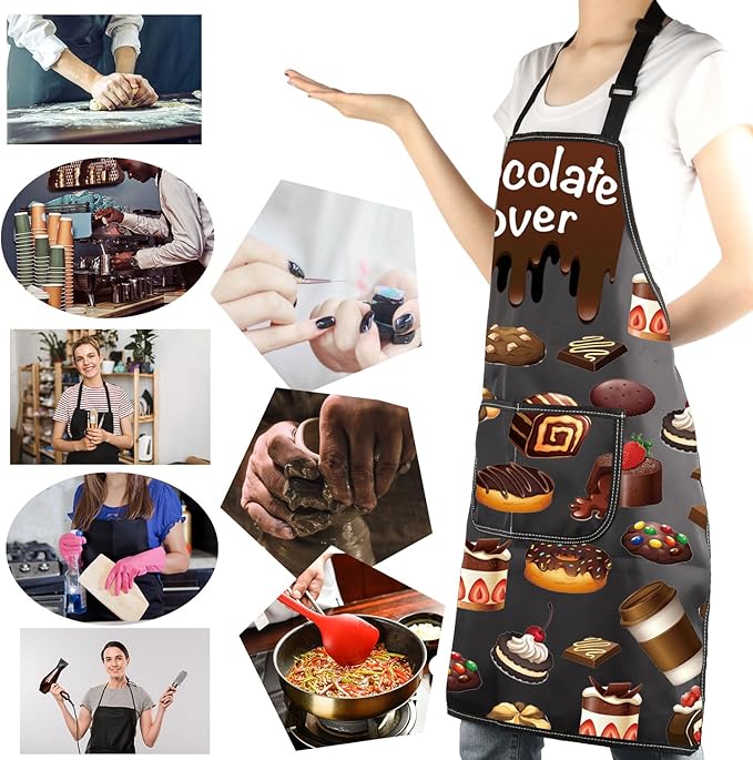 MBMSO Baking Apron the Secret Ingredient is Always Love Apron Baker Gifts Baking Cooking Gifts for Bake Lover Kitchen Apron