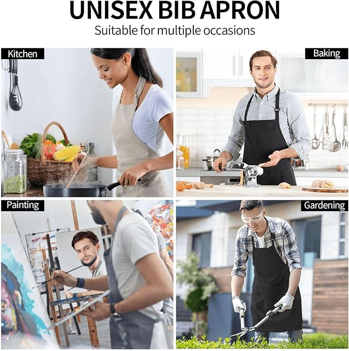 Funny Apron Adjustable Cooking Kitchen Chef Apron Funny Bib Aprons For Women Men
