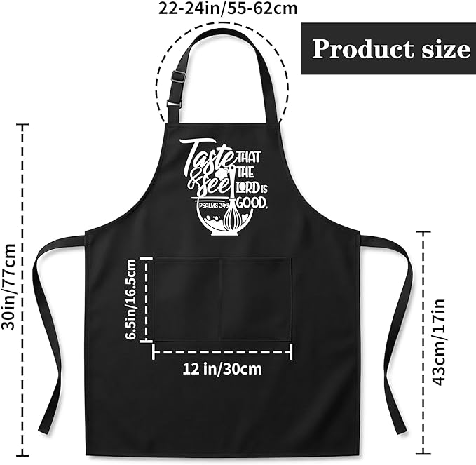 Funny Apron For Women Men Cooking Baking BBQ Grill Chef Waterproof Aprons Birthday Valentine's Gifts For Mom Dad Wife
