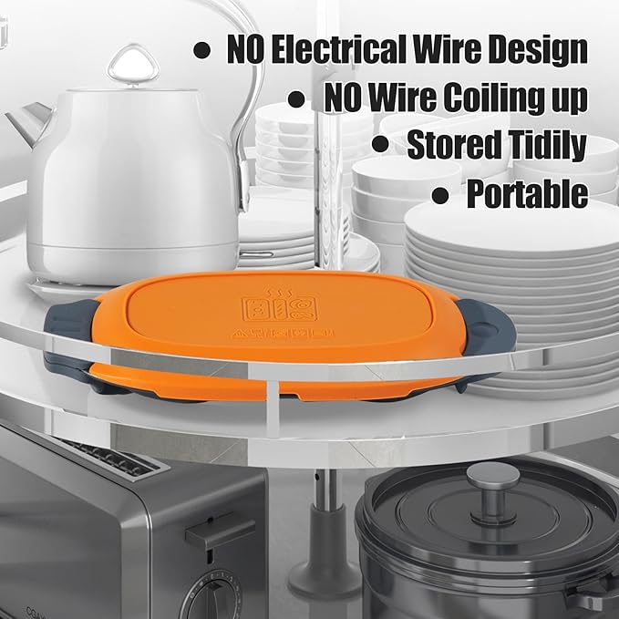 MKYSAIL Quick-Heat Microwave Egg Cooker|Poacher|fryer,Multi-Use microwave egg maker for Breakfast Sandwiches,Dishwasher-Safe,Save Time,Portable for Home,Travel,Gifts(Orange)
