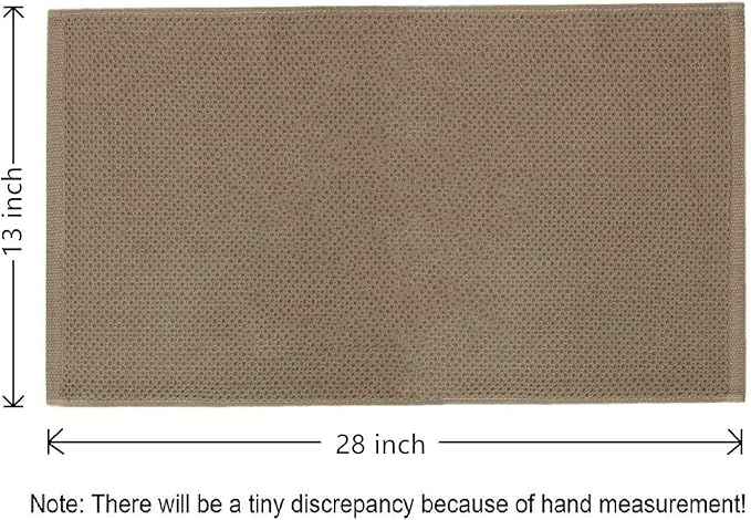 Mia'sDream Cotton Dish Towels for Kitchen, Kitchen Towels, Hand Face Head Towel Waffle Weave, Soft and Absorbent Bath Guest Gym Towel Washcloths, 13inch x 28inch 3 Pack (Brown)