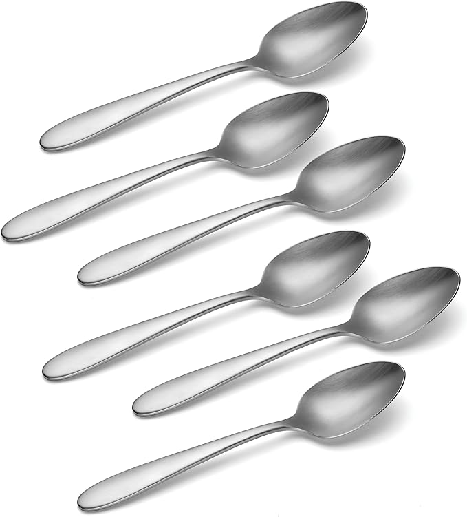 Oneida Vale Set of 6 Teaspoons, Silver