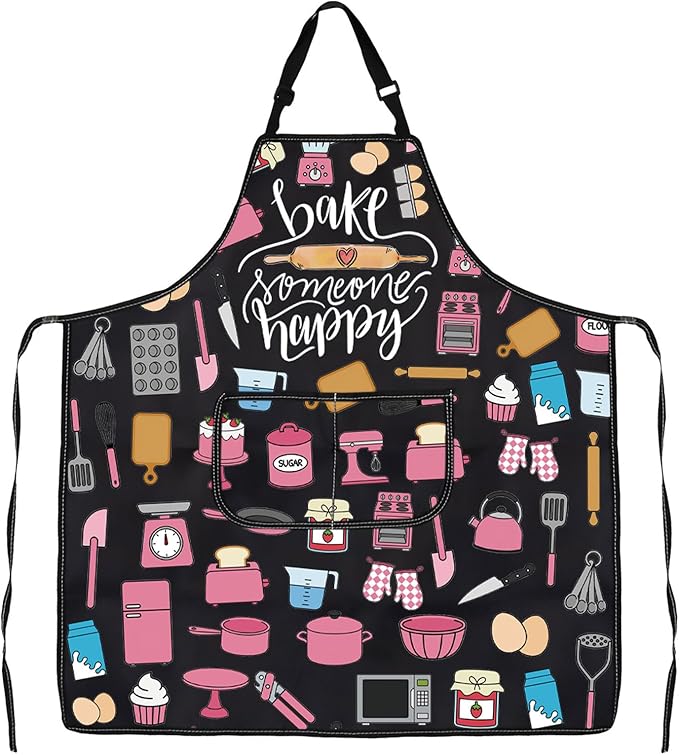 WSNANG Funny Baking Aprons with Pockets In My Baking Era Apron Bakers Gifts Pastry Chef Gift