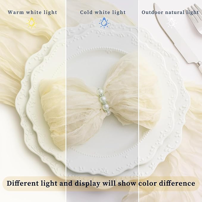Beige 100 Pack Cheesecloth Napkins Washable 21x21 Inches Beige Cloth Napkins Set of 100 Dinner Table Napkins for Wedding Summer Bridal Baby Shower Rustic Boho Cotton Gauze Party Table Decor