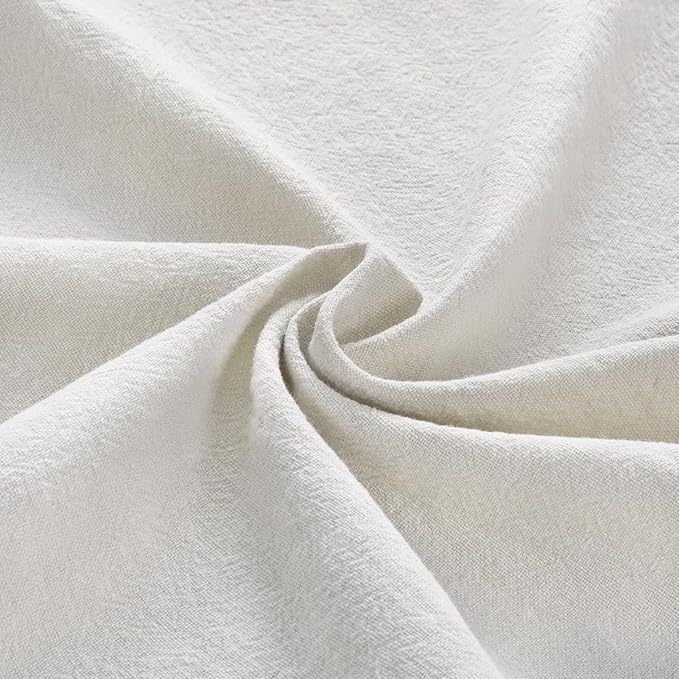 MLMW Linen Cloth Napkins Set of 6 Boho Natural Spring Easter Napkins Cloth Washable Bulk Dinner Napkins 16"×16" for Rustic Wedding Party Baby Bridal Shower Birthday Table Decor