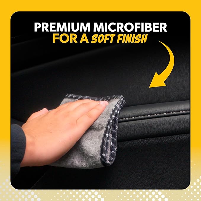 Chemical Guys Microfiber Cleaning Towels, Car Interior, Home and Garage, Scratch-Free, Lint-Free Short-Pile Microfiber, Multi-Color, 14 in x 12 in - 9 Pack