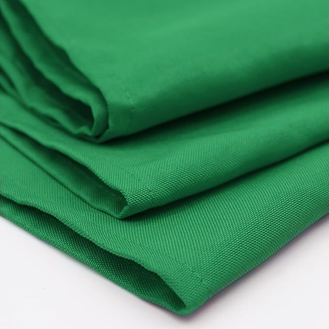 Your Chair Covers Cloth Polyester Napkins, 20 x 20 Inch, Washable Dinner Fabric Linen Napkins with Hemmed Edges for Restaurant, Wedding and Holiday Pack of 10 (Emerald Green)