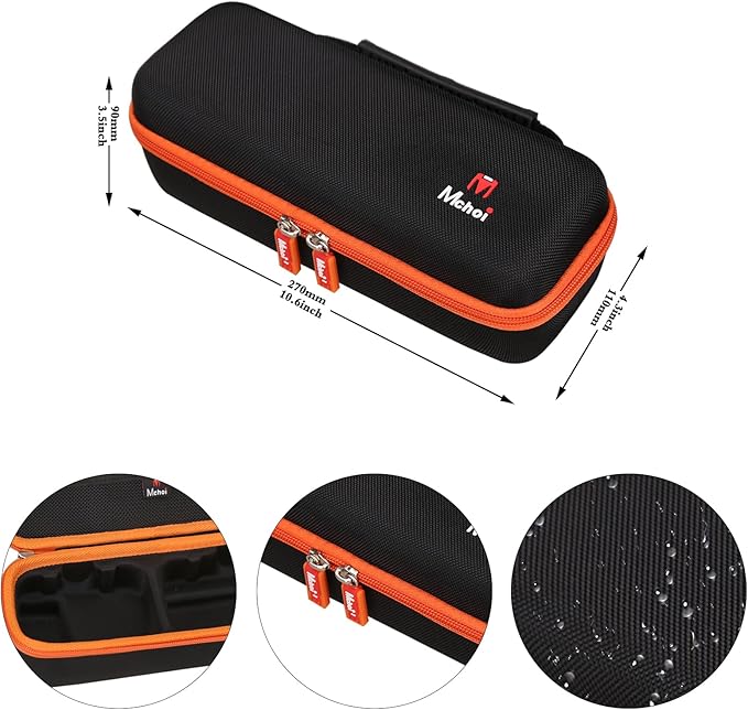 Mchoi Hard Portable Case Fits for ThermoPro TP20 / TP08B Wireless Remote Digital Cooking Food Meat Thermometer & Work Sharp WSBCHBSS Benchstone Knife Sharpener