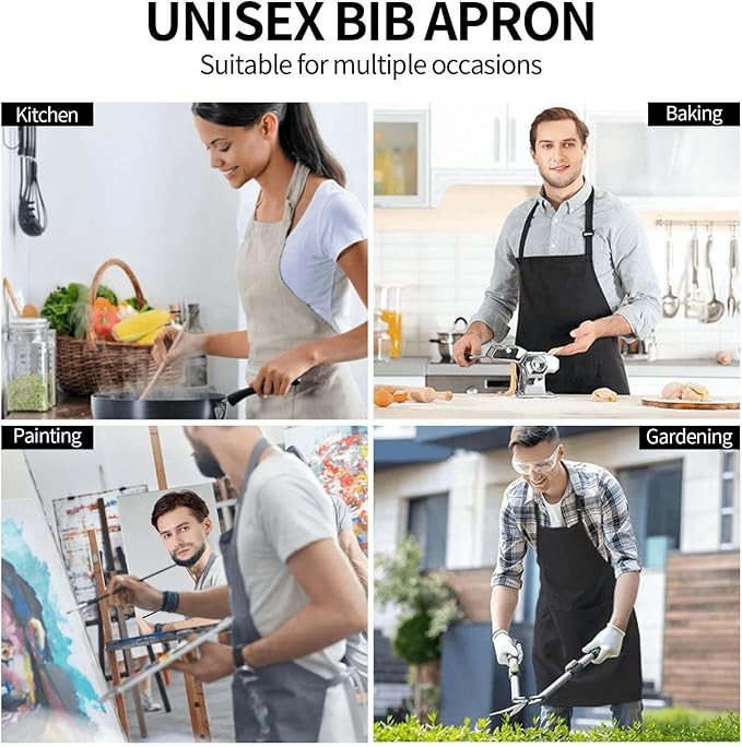 Funny Apron Adjustable Cooking Kitchen Chef Apron Funny Bib Aprons For Women Men