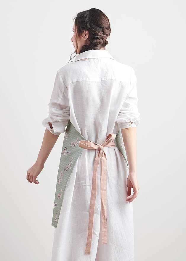 Maison d' Hermine 100% Cotton Apron for women with Pocket Kitchen Chef Apron for Men Cooking Mothers Day Gifts