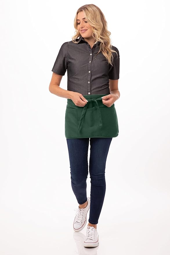 Chef Works Unisex Reversible Waitress Apron