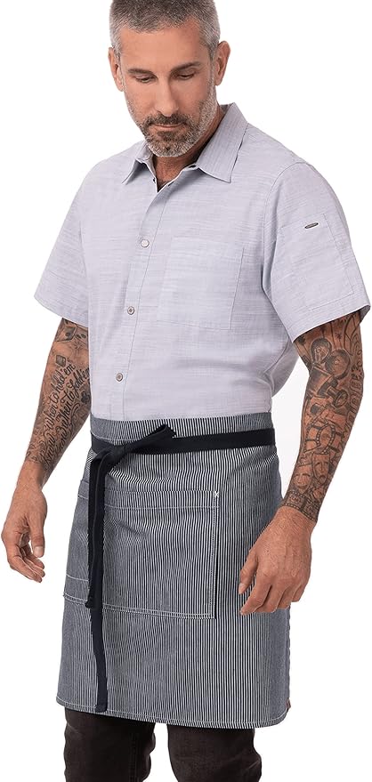 Chef Works Unisex Portland Half Bistro Apron