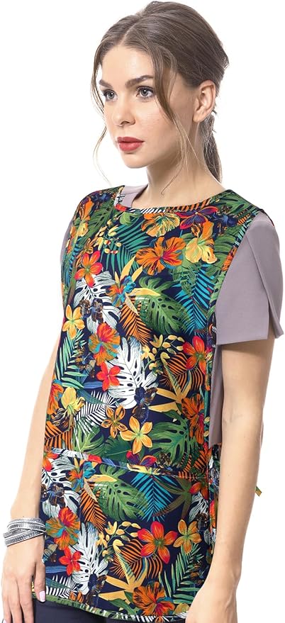 3 pack Women Cobbler Apron Vintage Floral Aprons for Women Chef Bakers Apron for Baking, Cooking, Gardening