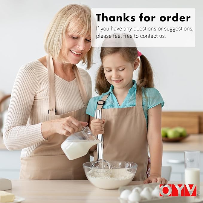 OYV 304 stainless steel dough whisk, Dishwasher Safe Danish Dough Whisk, Dutch Bread Whisk for Sourdough, Pizza, Pastry, Cake Batter, 12-inch sourdough tools