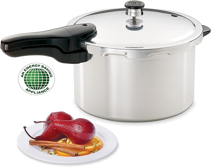 Presto 01282 8-Quart Aluminum Pressure Cooker