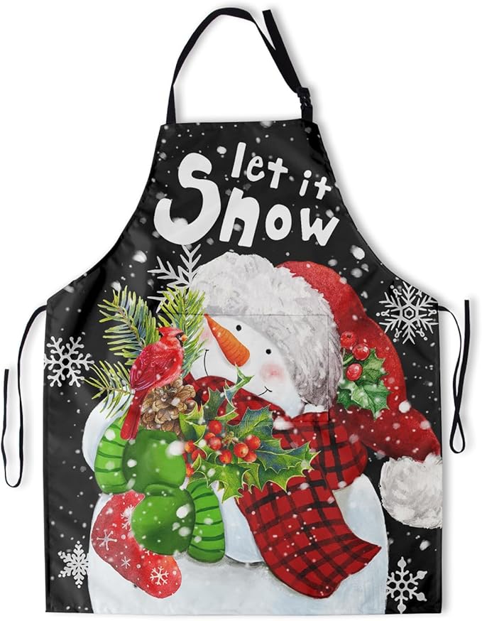 Imiss Waterproof Stain-Resistant Cooking Chef Aprons for Grill BBQ Baking 27 X 31 Inch