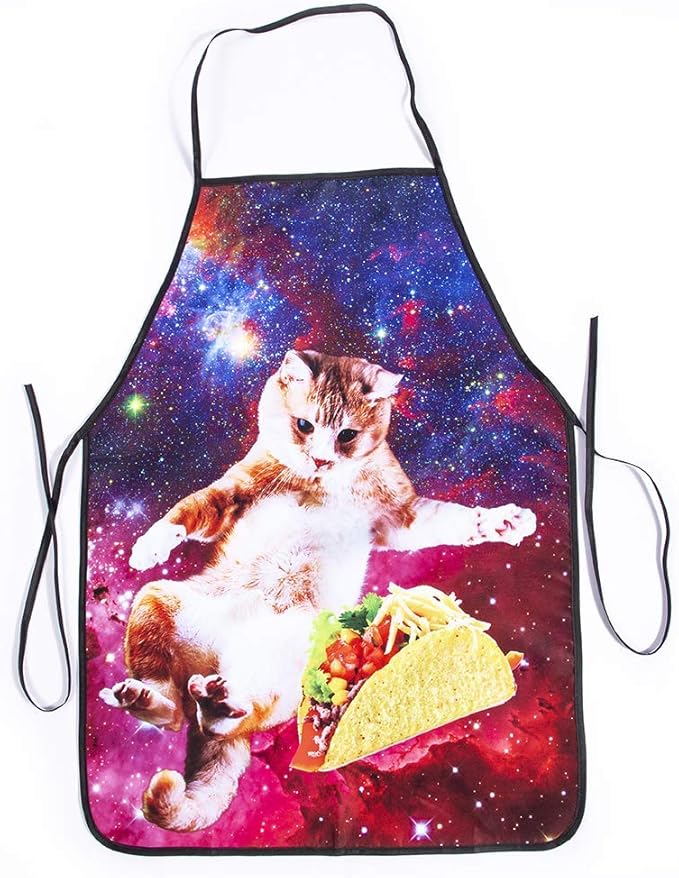 Funny Apron for Men Women Baking Gardening Sewing BBQ Waterproof Cute Gifts