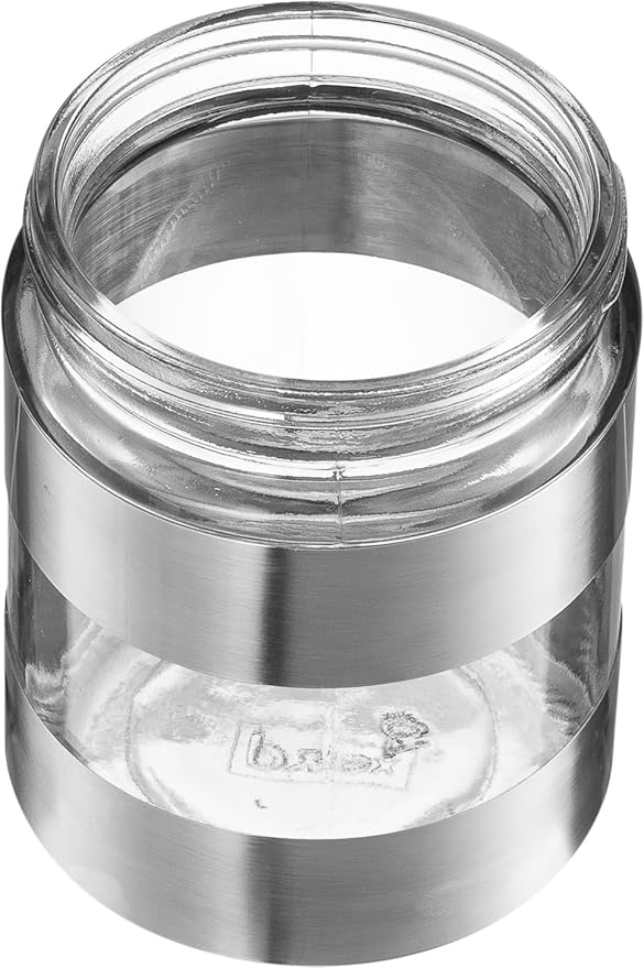 Le'raze Quality Stainless Steel Canister Set of 3 for Kitchen Counter with Glass Window & Airtight Lid - Food Storage Containers with Lids Airtight - Pantry Storage and Organization Set