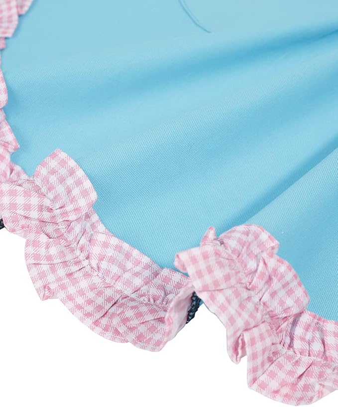 RosieLily Retro Aprons for Women with Pockets Vintage Apron Kitchen Apron for Cooking Baking Cute