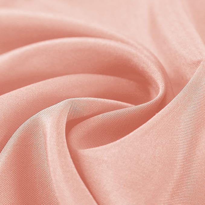 Cloth Napkins 17x17 inch Washable Polyester Dinner Napkins Soft Table Napkins for Wedding Party Dining Banquet(Dusty Pink,12PCS)