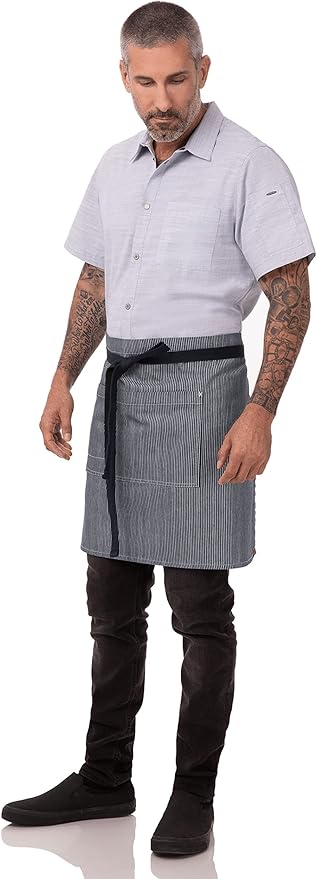 Chef Works Unisex Portland Half Bistro Apron
